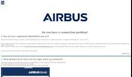 
							         Airbus login help - Airbus Portal Navigation URL								  
							    