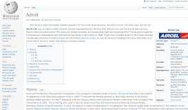 
							         Aircel - Wikipedia								  
							    