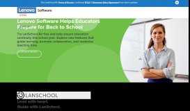 
							         AirClass, LanSchool, Unified Workspace, webRDP | LenovoSoftware ...								  
							    