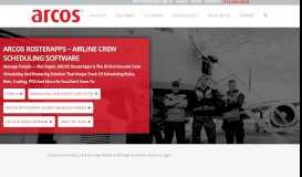 
							         Airline Crew Scheduling Software for Ground Crews - ARCOS								  
							    