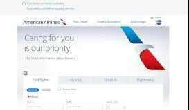 
							         Airline Tickets and Airline Reservations from American ...								  
							    