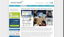 
							         AirlineTrends » Airlines go wireless with their in-flight entertainment ...								  
							    