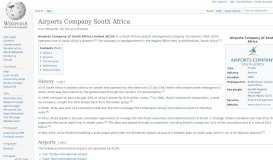 
							         Airports Company South Africa - Wikipedia								  
							    