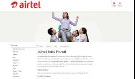 
							         Airtel Jobs Portal - Airtel BD								  
							    