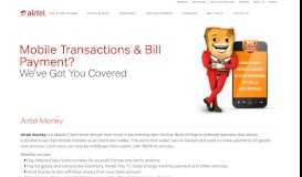 
							         Airtel Money - airtel: Prepaid | Postpaid | 4G								  
							    