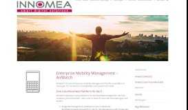
							         Airwatch Enterprise Mobility Management – innomea								  
							    