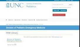 
							         Airway & RSI | Department of Pediatrics - UNC School of Medicine								  
							    
