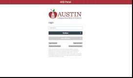 
							         AISD Portal - Austin ISD								  
							    