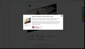 
							         AJG RAC Broker Portal User Guide - Cld.bz								  
							    