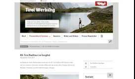 
							         AK-Tirol Radltour im Gurgltal / Tirol Werbung Presse-Portal								  
							    