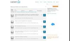 
							         Akamai Interview Questions | CareerCup								  
							    