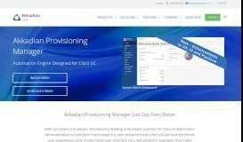 
							         Akkadian Provisioning Manager - CUCM - Cisco Collaboration								  
							    