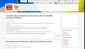 
							         Aktuelle Informationen zur Einführung der DVV-Card - Badische ...								  
							    