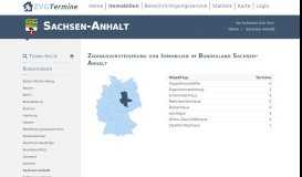 
							         Aktuelle Zwangsversteigerungstermine aus Sachsen-Anhalt								  
							    