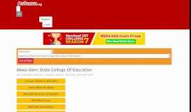 
							         Akwa-ibom State College Of Education - Myschool								  
							    