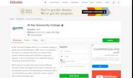
							         Al Dar University College (Reviews) Dubai, UAE - Edarabia								  
							    