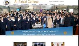 
							         Al-Faisal College								  
							    