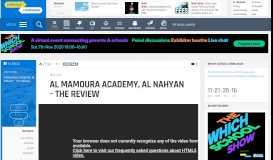 
							         Al Mamoura Academy, Al Nahyan - The Review | SchoolsCompared ...								  
							    