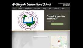 
							         Al-Reeyada International School - Home								  
							    