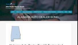 
							         Alabama Auto Dealer Bond | Auto Dealer Surety Bonds								  
							    