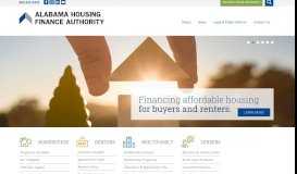 
							         Alabama Housing Finance Authority: Home								  
							    