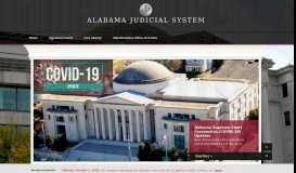 
							         Alabama Judicial System								  
							    