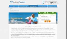 
							         Alabama Medicare Supplemental Insurance Plans | Providers ...								  
							    
