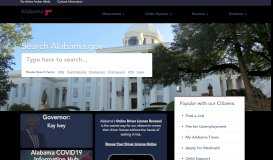 
							         Alabama.gov | The Official Website of the State of Alabama								  
							    