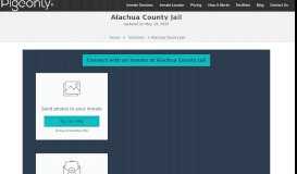 
							         Alachua County Jail Visitation Rules & Info | Inmate Search ...								  
							    