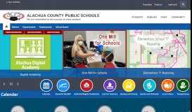 
							         Alachua County Public Schools / Homepage								  
							    