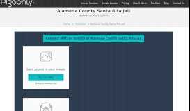 
							         Alameda County Santa Rita Jail Visitation Rules & Info ...								  
							    