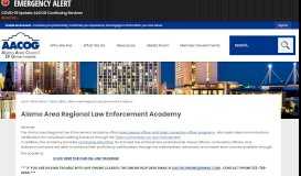 
							         Alamo Area Regional Law Enforcement Academy | Alamo Area ...								  
							    