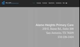 
							         Alamo Heights Primary Care Physicians: Providing Quality Healthcare								  
							    