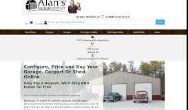 
							         Alan's Factory Outlet: Great Prices on Custom Metal Carports and ...								  
							    