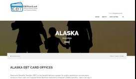 
							         Alaska EBT Card Information: Balance, Application, EBT Office ...								  
							    