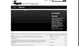 
							         Alaska Medicaid Learning Portal > Home								  
							    