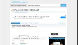 
							         albashaerschools.net at WI. Al Bashaer Schools – Faith ...								  
							    