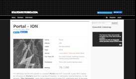 
							         Album Review: Portal - 'ION' | Killyourstereo.com								  
							    