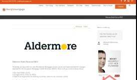 
							         Aldermore: Broker Portal and MCD – Home								  
							    