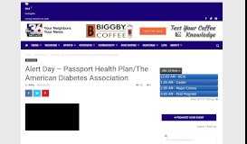 
							         Alert Day - Passport Health Plan/The American Diabetes Association ...								  
							    