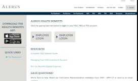 
							         Alerus Health Benefits Account Access - Alerus Retirement								  
							    