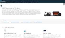 
							         Alexa for Device Makers - Amazon Developer								  
							    