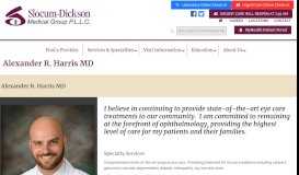 
							         Alexander R. Harris MD -Ophthalmology » Slocum Dickson Medical ...								  
							    