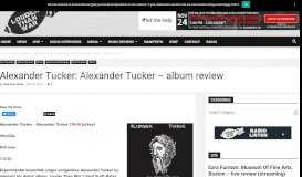 
							         Alexander Tucker: Alexander Tucker - album review | Louder Than War								  
							    