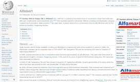 
							         Alfamart - Wikipedia								  
							    