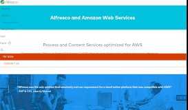 
							         Alfresco & Amazon Web Services (AWS) | Alfresco								  
							    