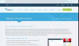 
							         AlgoSec Firewall Analyzer | Firewall Analysis | AlgoSec								  
							    
