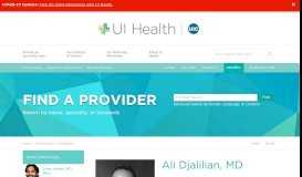 
							         Ali Djalilian, Ophthalmology | UI Health								  
							    