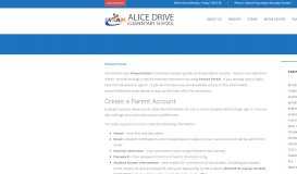 
							         Alice Drive Elementary | Parent Portal - Sumter								  
							    