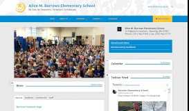 
							         Alice M. Barrows Elementary School - Reading Public Schools								  
							    